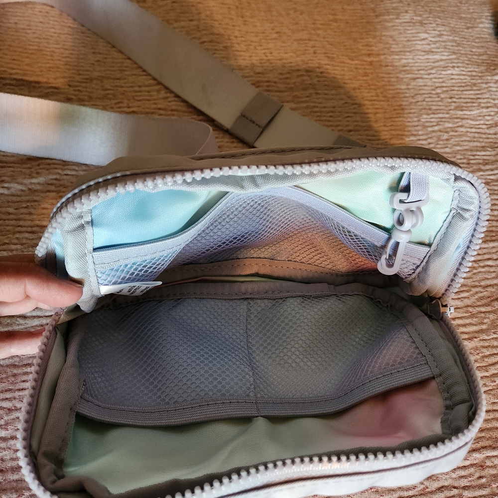 Purple Crossbody Bag with Structured Design and Durable Material